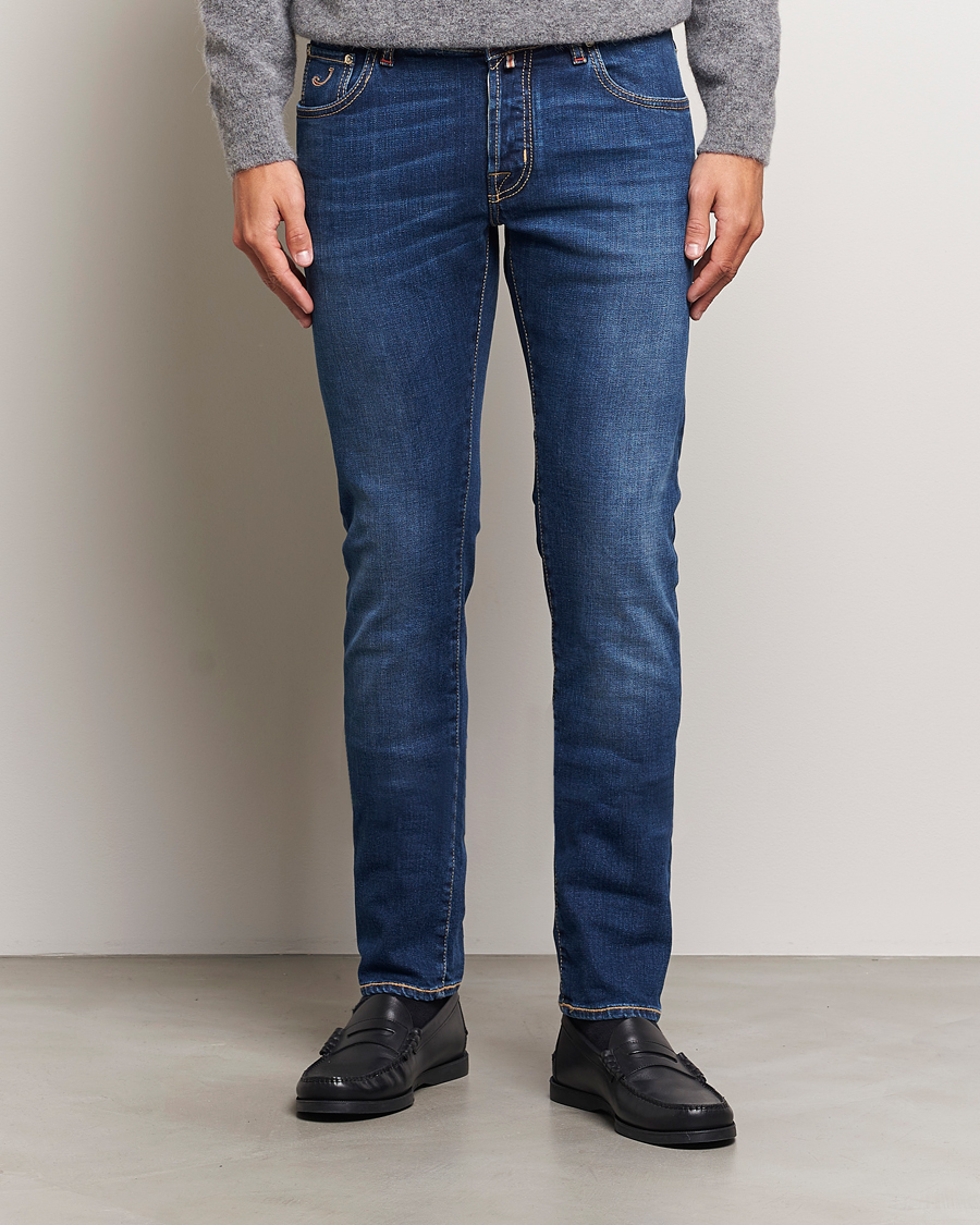 Hombres |  | Jacob Cohën | Nick Limited Edition Slim Fit Jeans Mid Blue