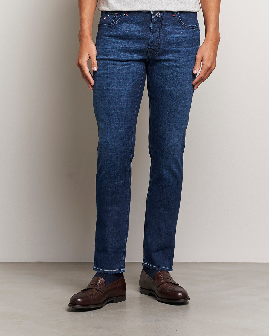 Hombres |  | Jacob Cohën | Bard Paris Slim Fit Stretch Jeans Blue