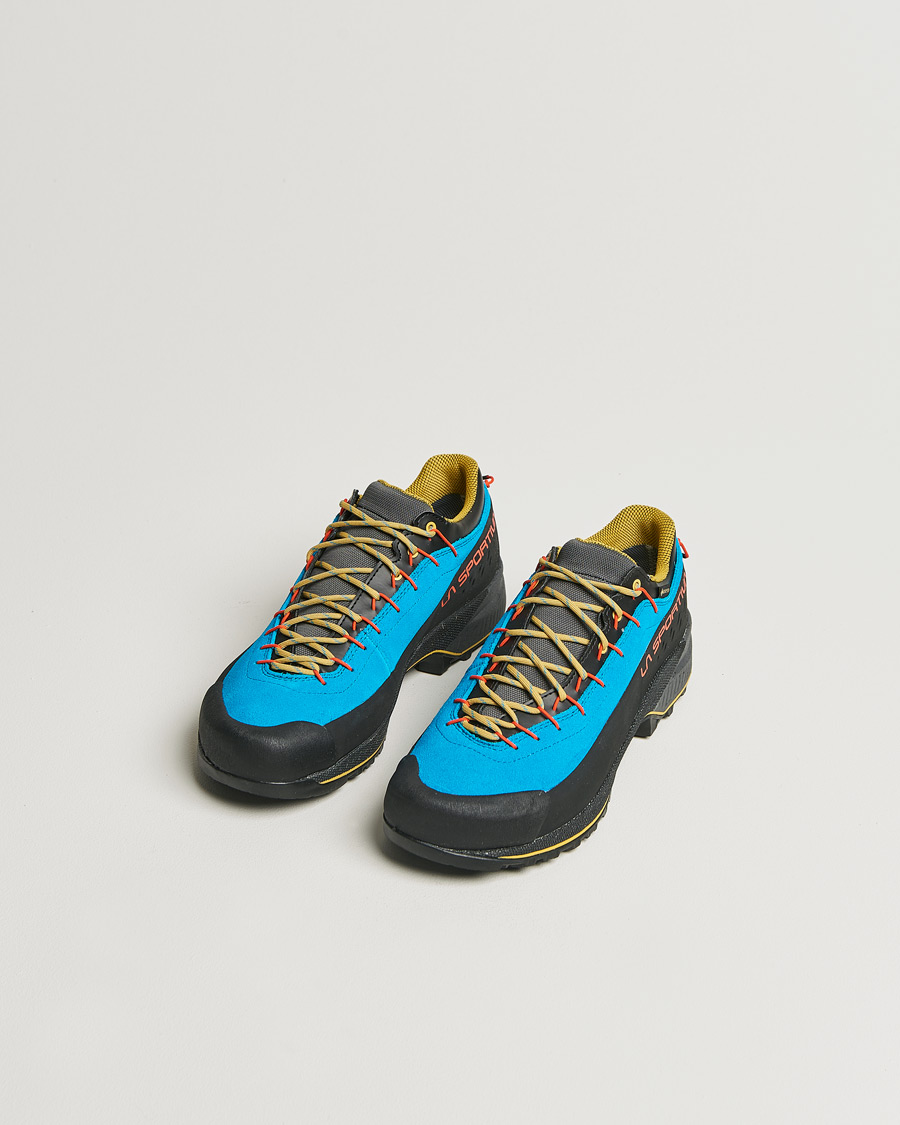 Hombres | Zapatillas de trail | La Sportiva | TX4 Evo GTX Hiking Shoes Tropic Blue/Bamboo