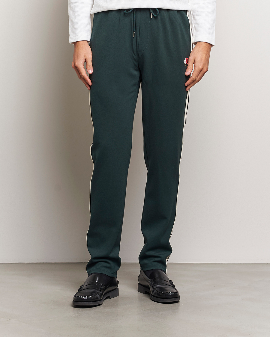 Hombres |  | LES DEUX | Sterling Track Pants 2.0 Pine Green/Ivory