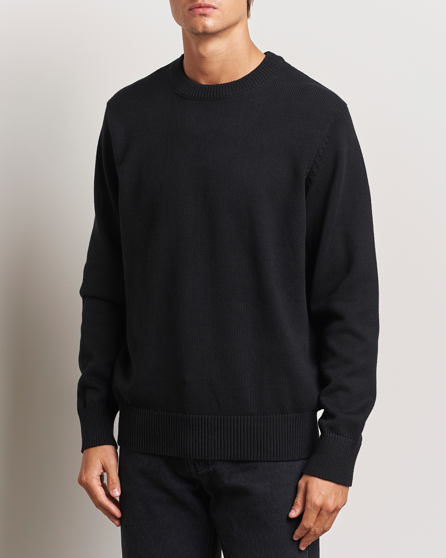 Hombres |  | LES DEUX | Gary Cotton Knit 2.0 Black