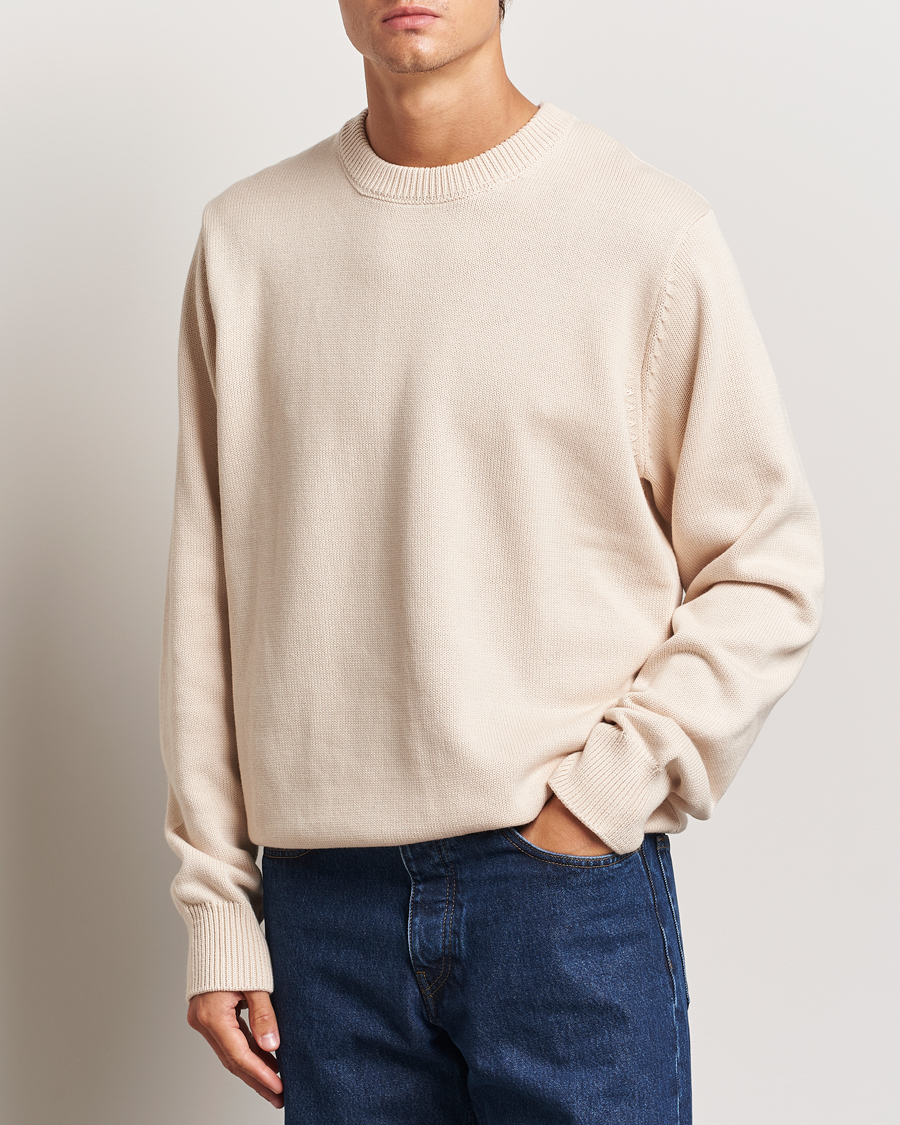 Hombres |  | LES DEUX | Gary Cotton Knit 2.0 Ivory