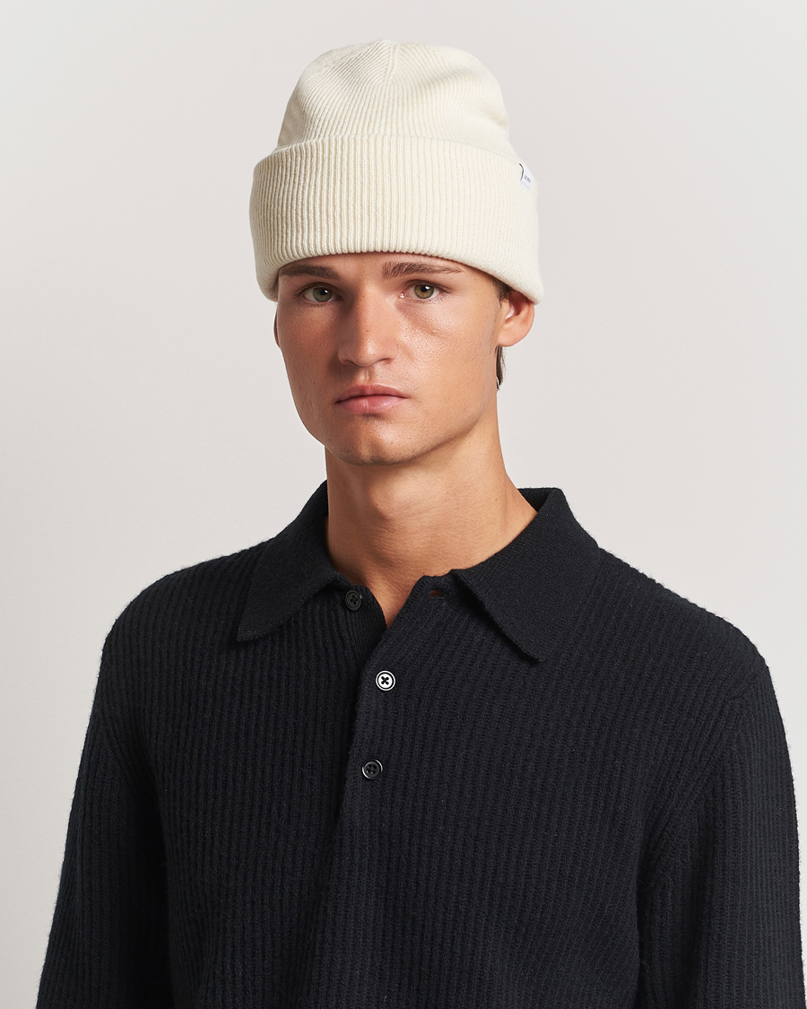 Hombres |  | LES DEUX | Wayne Wool Beanie Ivory