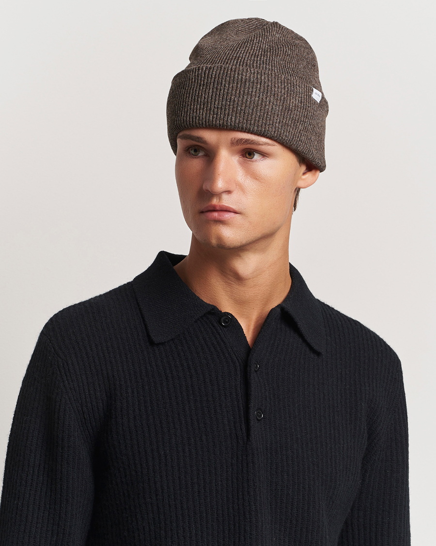 Hombres |  | LES DEUX | Wayne Wool Beanie Mountain Grey Melange