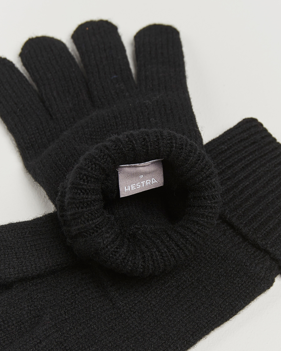 Hombres |  | Hestra | Raggwool Glove Black