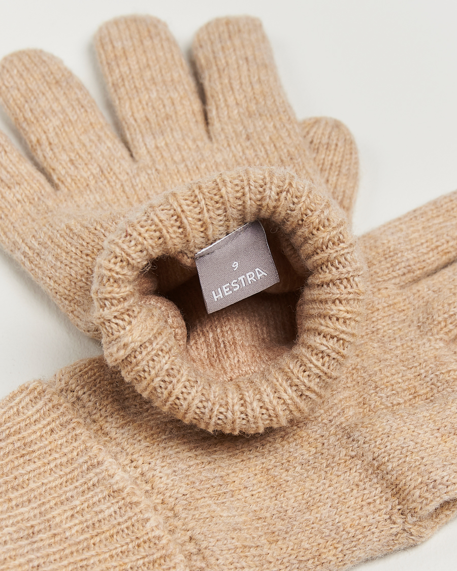 Hombres |  | Hestra | Raggwool Glove Beige