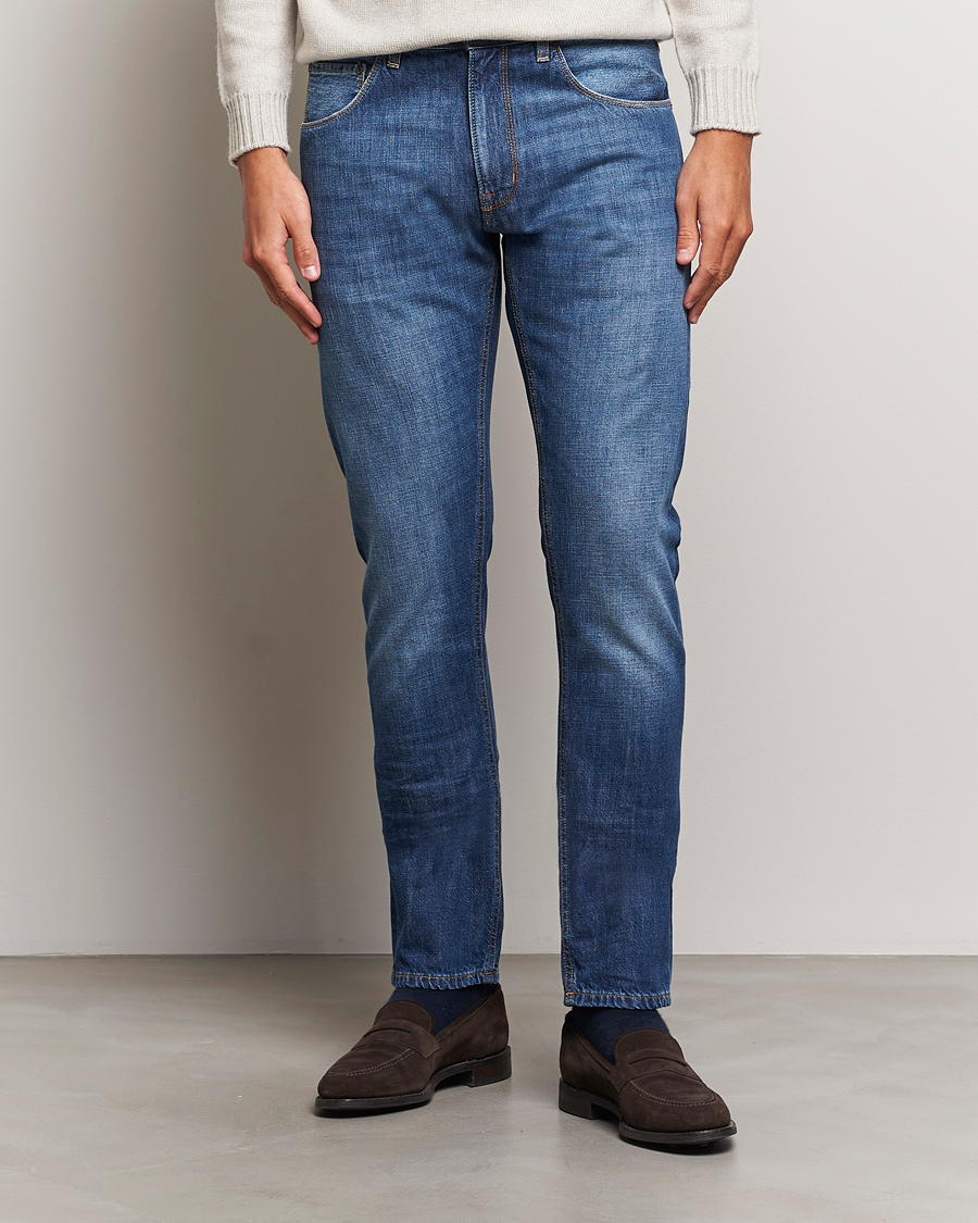 Hombres |  | PT01 | Slim Fit Jeans Medium Blue
