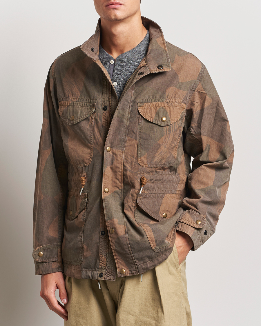 Hombres |  | RRL | Riley Unlined Field Jacket Brush Stroke Camo