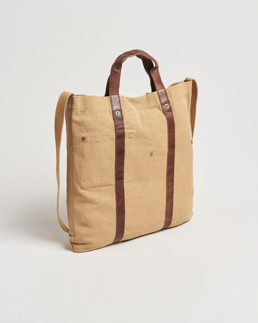 Hombres |  | RRL | Harley Canvas Tote Bag Khaki