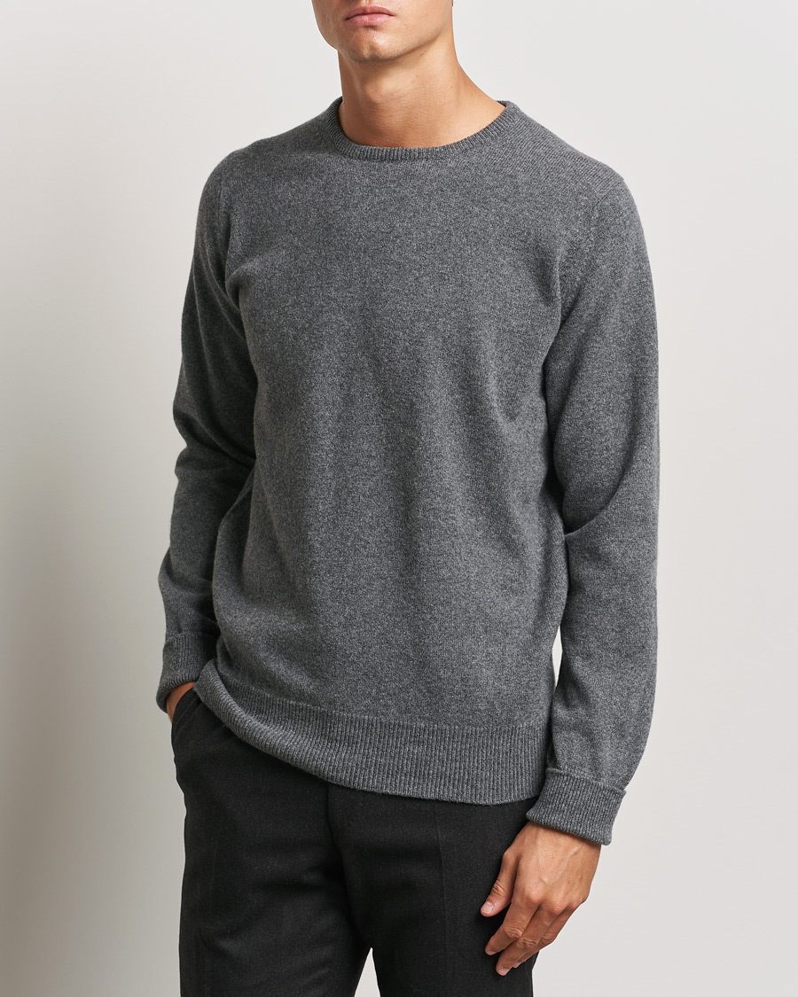 Hombres | Ropa | William Lockie | Rob Lambswool Crewneck Cliff