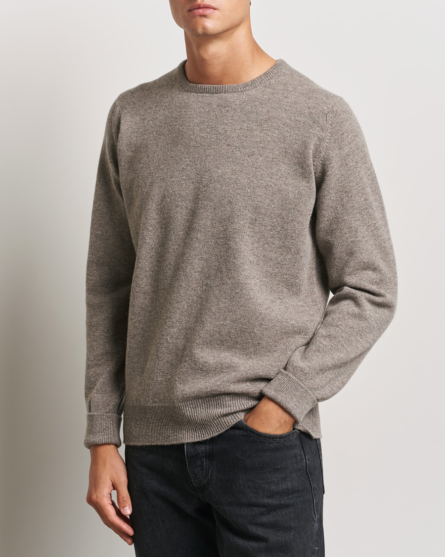 Hombres | Jerséis y prendas de punto | William Lockie | Rob Lambswool Crewneck Vole