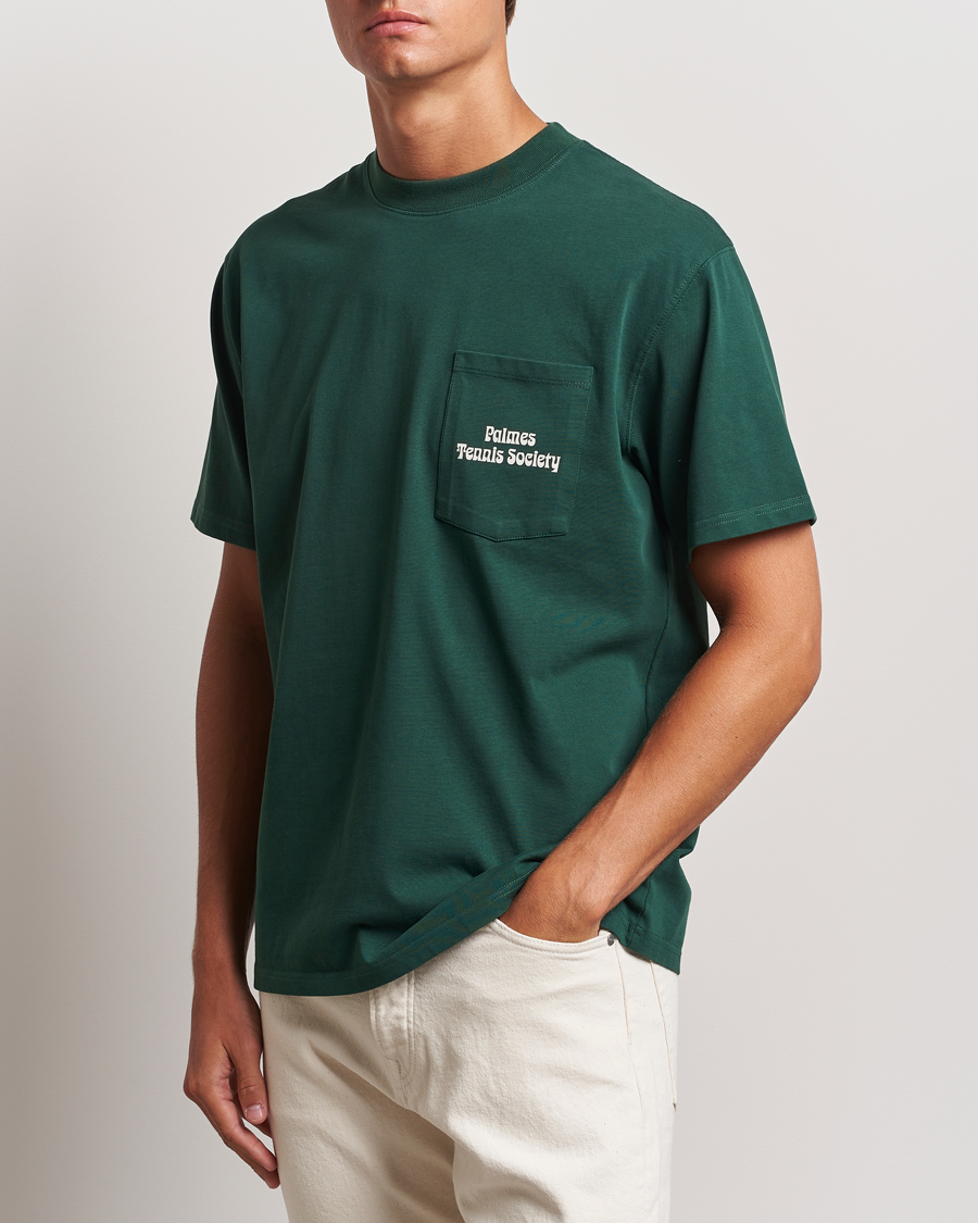 Hombres | Active | Palmes | Fifth Pocket T-Shirt Dark Green