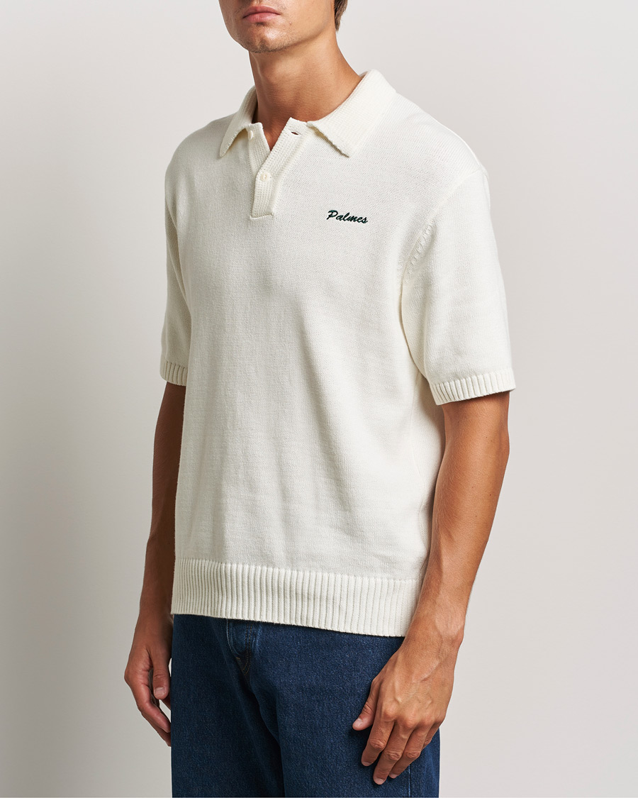 Hombres |  | Palmes | Marco Knit Polo Off White