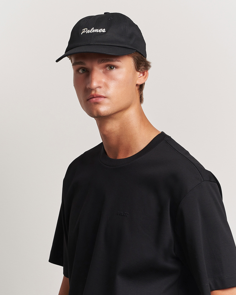 Hombres | Accesorios | Palmes | Alley 6-Panel Cap Black