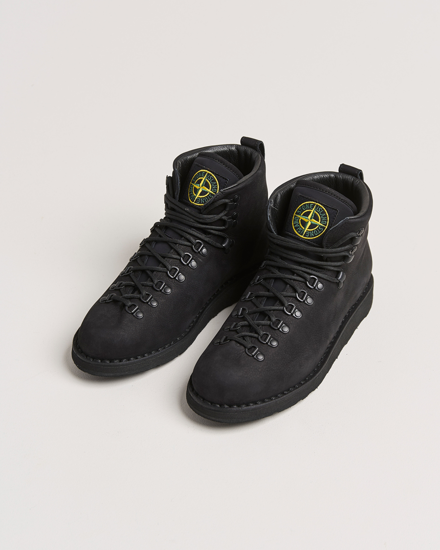 Hombres |  | Stone Island | Nubuck Boot Black