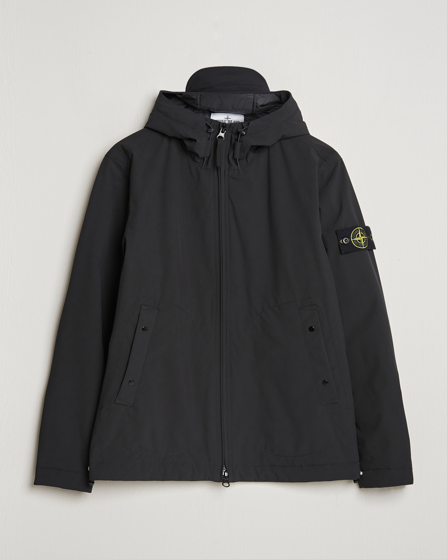 Stone Island Soft Shell Primaloft Padded Jacket Black