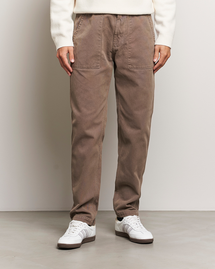 Hombres | Nuevas marcas | Stone Island | Panama Cotton Pants Walnut