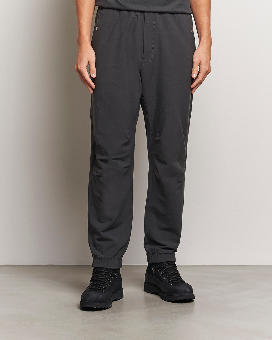 Hombres |  | Stone Island | Stellina Wool/Nylon Jogger Pants Lead Grey