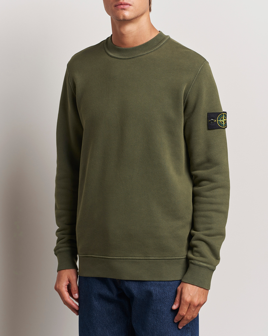 Hombres | Sudaderas | Stone Island | Old Dyed Cotton Sweatshirt Musk