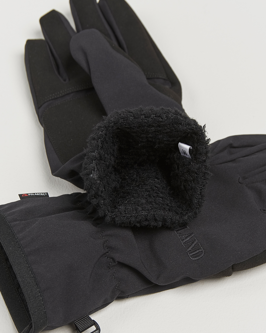 Hombres |  | Stone Island | Soft Shell-R_e Recycled Gloves Black