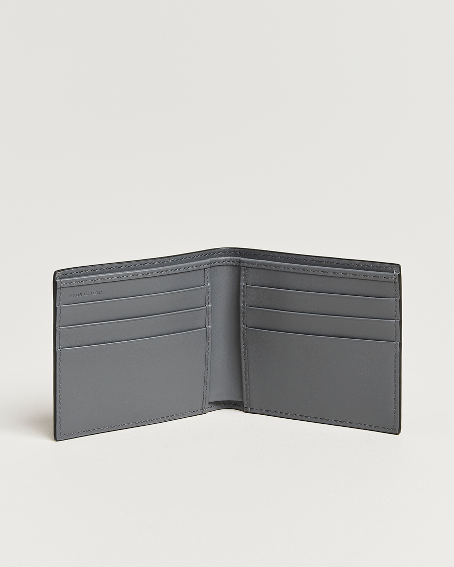 Hombres |  | Smythson | Ludlow 6 Card Wallet Storm Grey