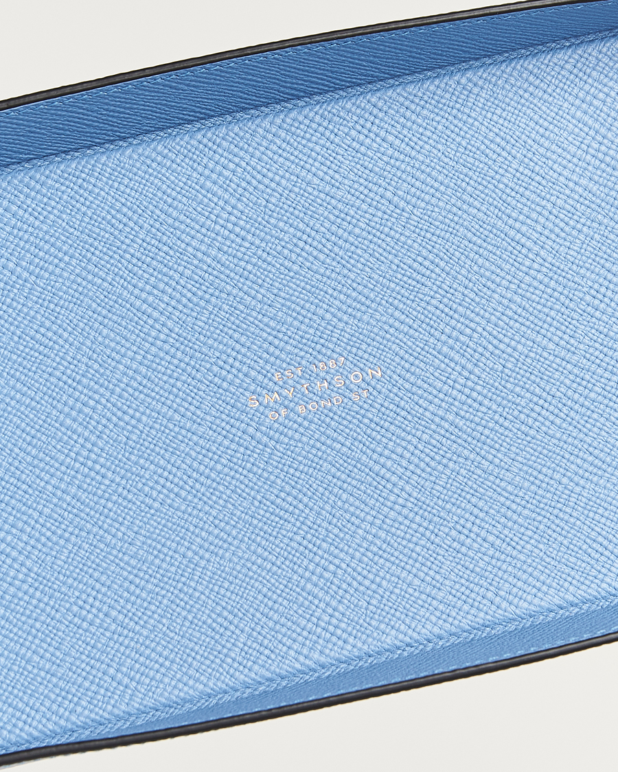 Hombres |  | Smythson | Panama Leather Trinket Tray Blue Nile