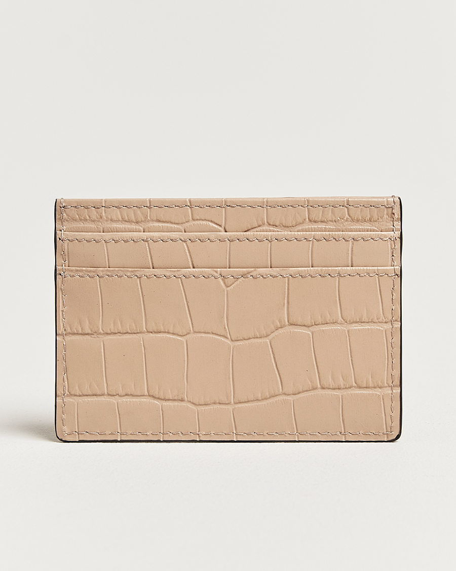 Hombres |  | Smythson | Mara Flat Cardholder Sandstone