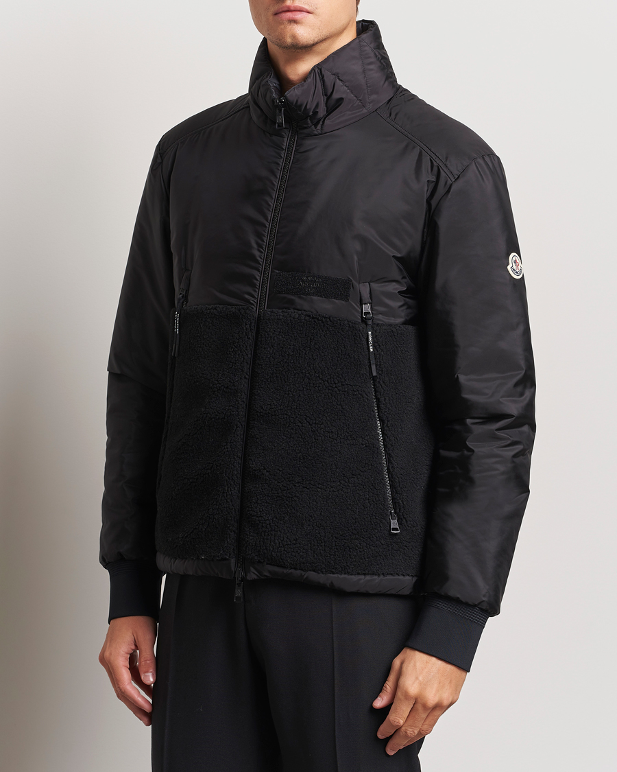 Hombres |  | Moncler | Vallorch Reversible Fleece Jacket Black