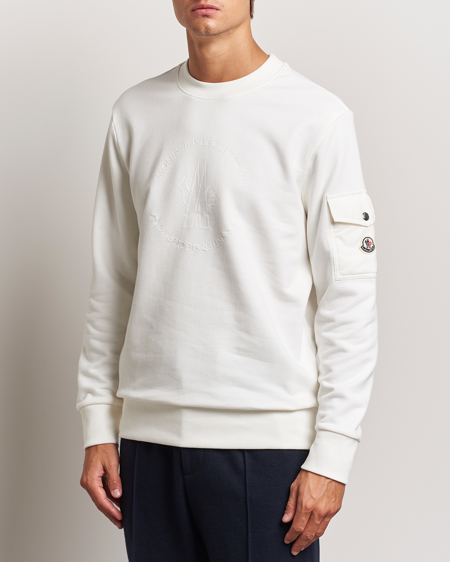 Hombres |  | Moncler | Pocket Sleeve Sweatshirt Off White