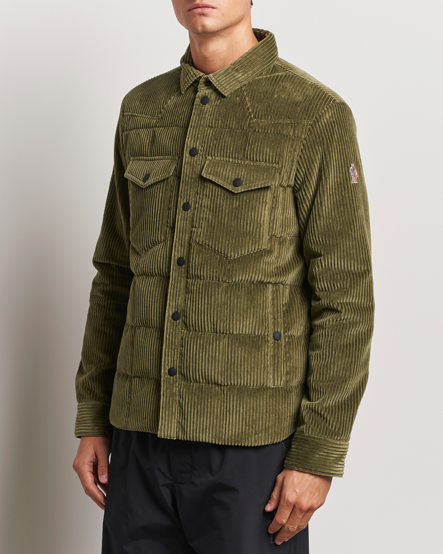 Hombres |  | Moncler Grenoble | Gelt Corduroy Shirt Jacket Olive