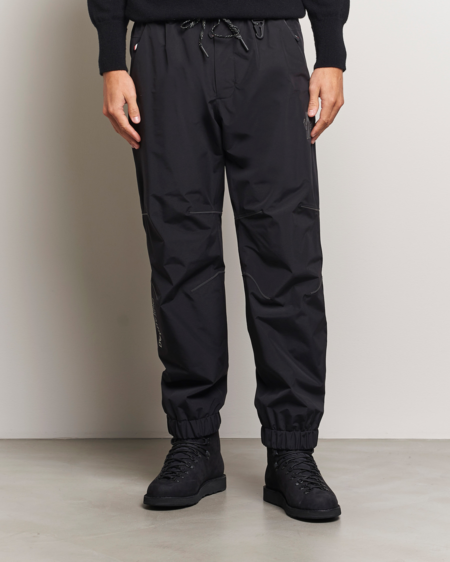 Hombres |  | Moncler Grenoble | Nylon Drawstring Trousers Black