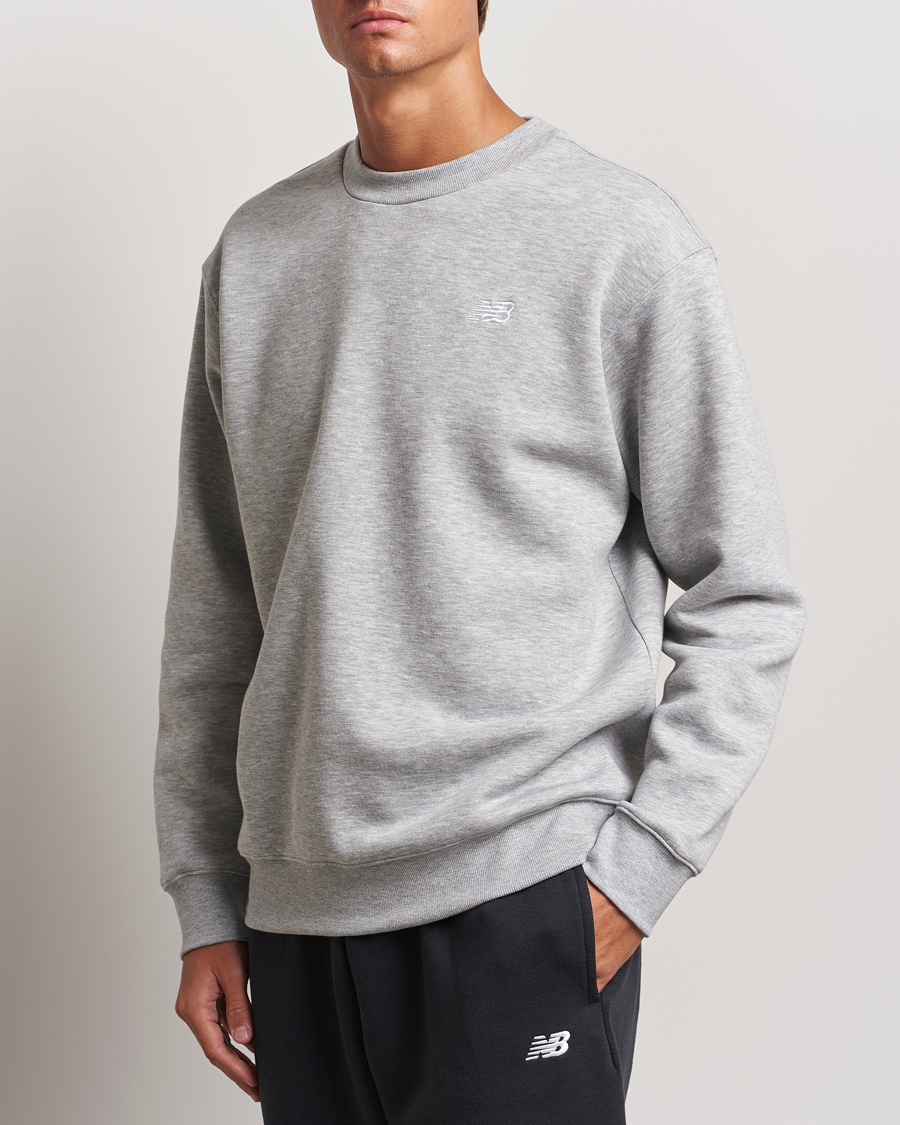 Hombres | Novedades | New Balance | Essentials Fleece Sweatshirt Athletic Grey