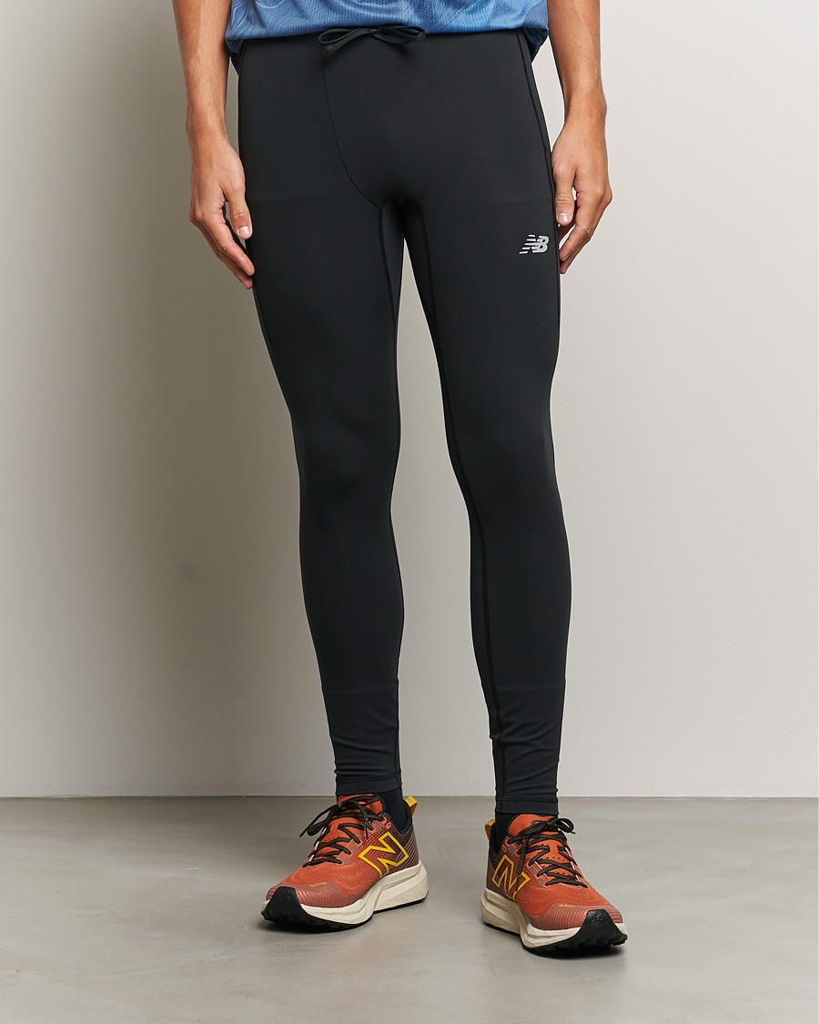 Hombres |  | New Balance Running | Sleek Pocket Tights Black