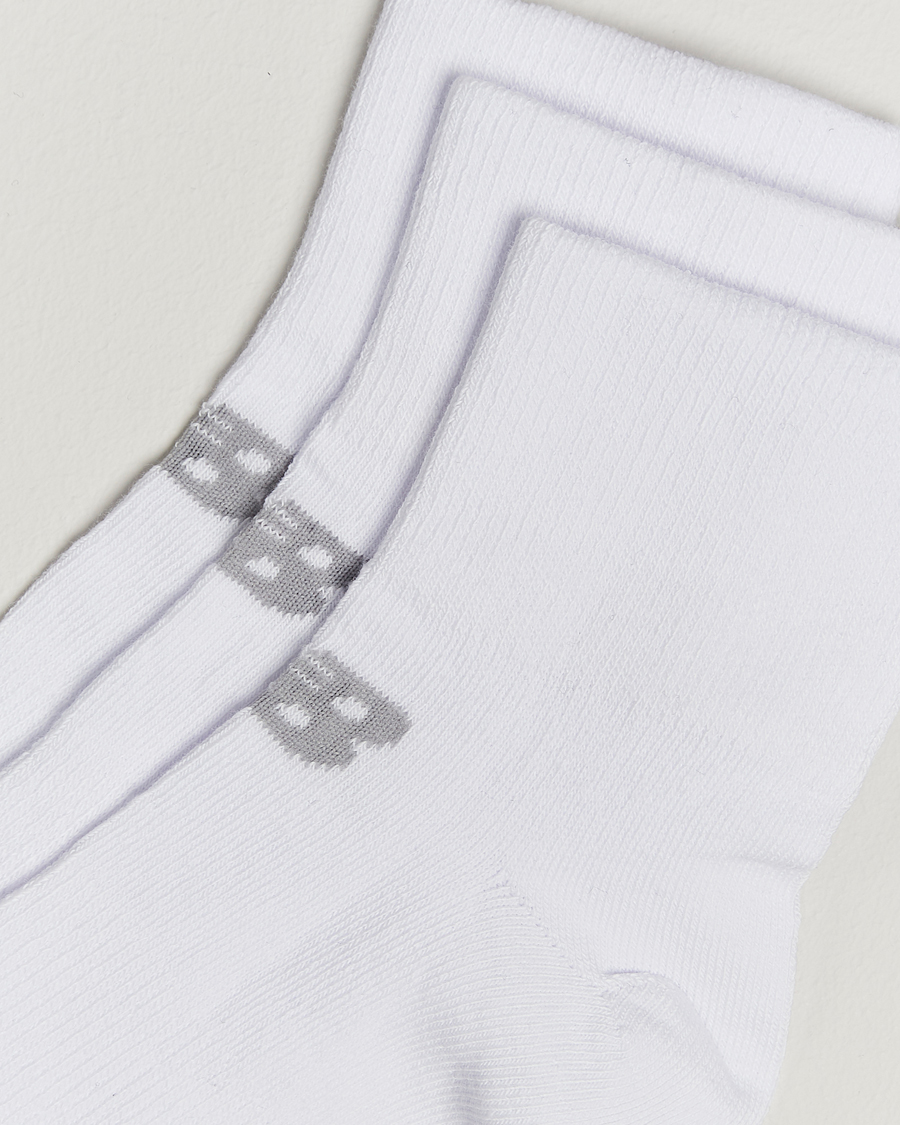 Hombres |  | New Balance Running | 3-Pack Performance Cotton Socks White