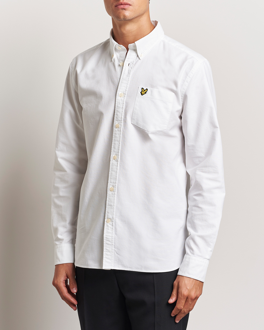 Hombres |  | Lyle & Scott | Lightweight Oxford Shirt White