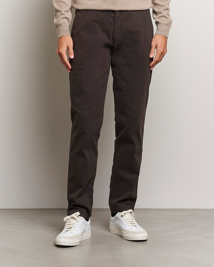 Hombres |  | Orlebar Brown | Fallon Stretch Cotton Trousers Truffle