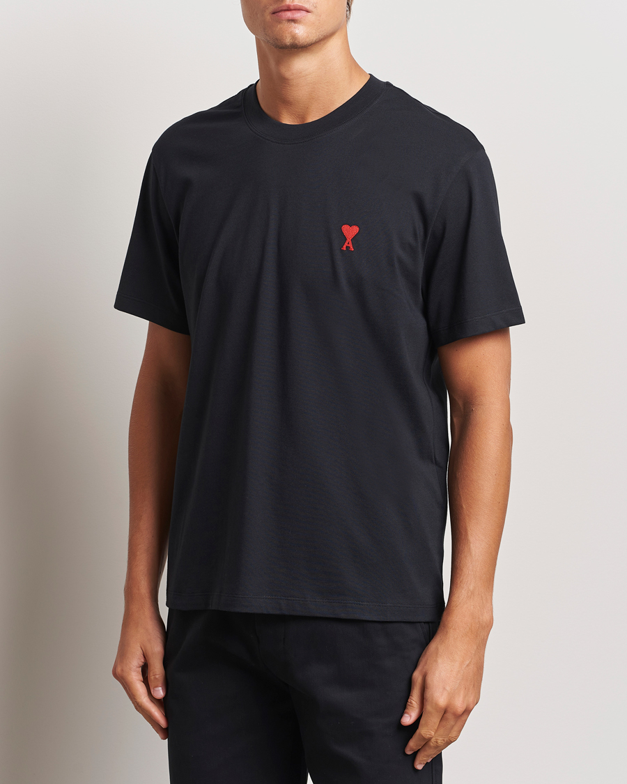 Hombres | Contemporary Creators | AMI | Heart Logo T-Shirt Black