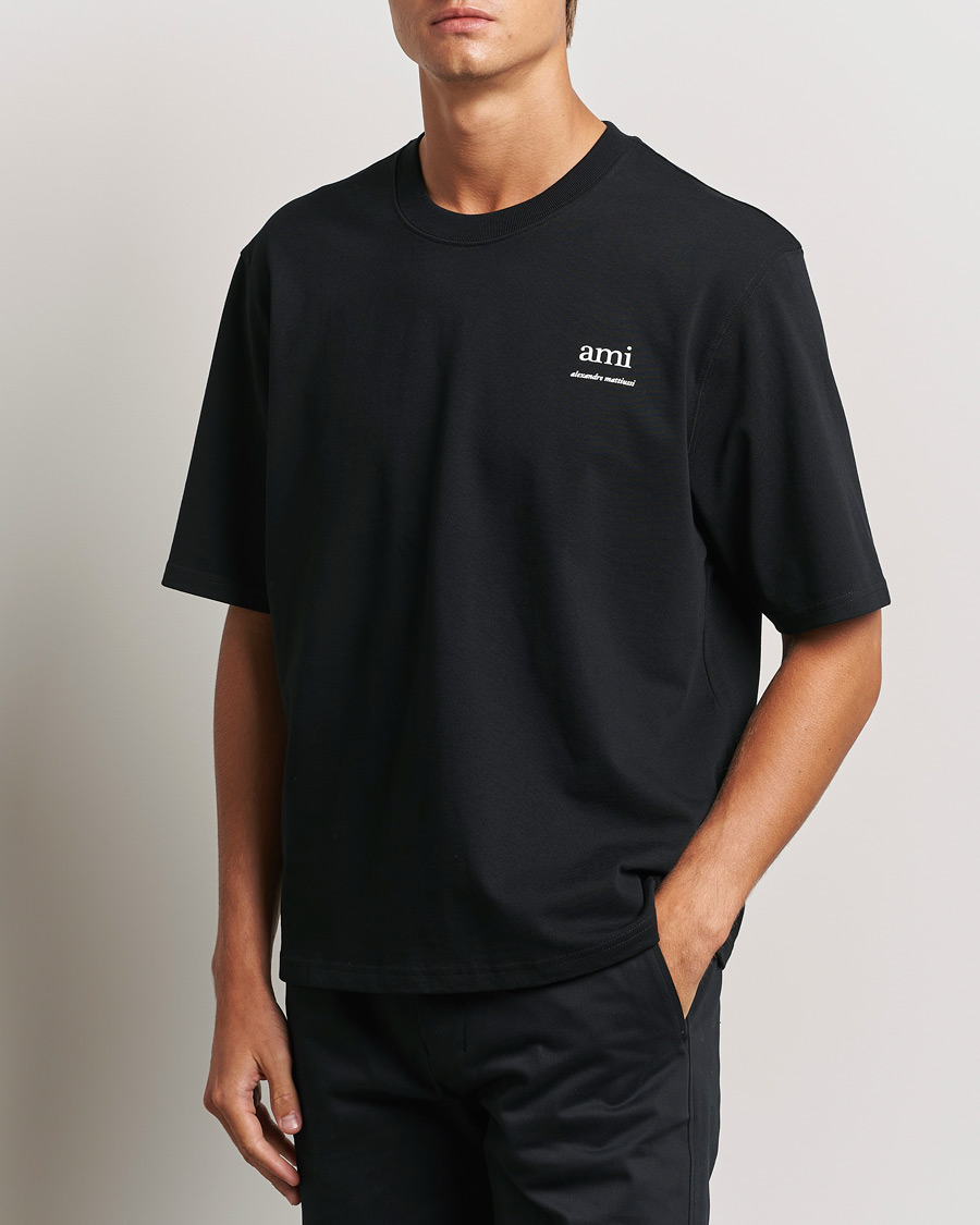 Hombres | Contemporary Creators | AMI | Logo T-Shirt Black