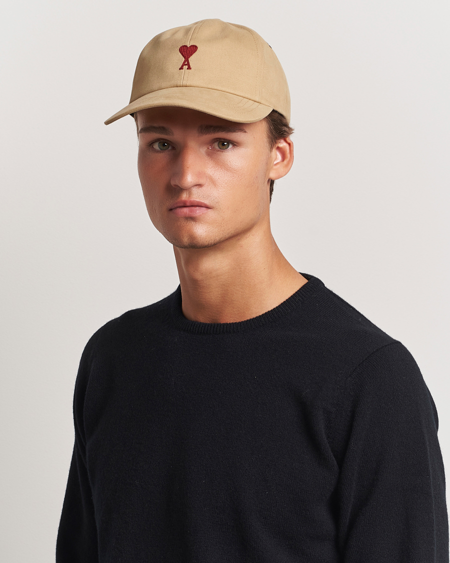 Hombres |  | AMI | Heart Logo Cap Sand