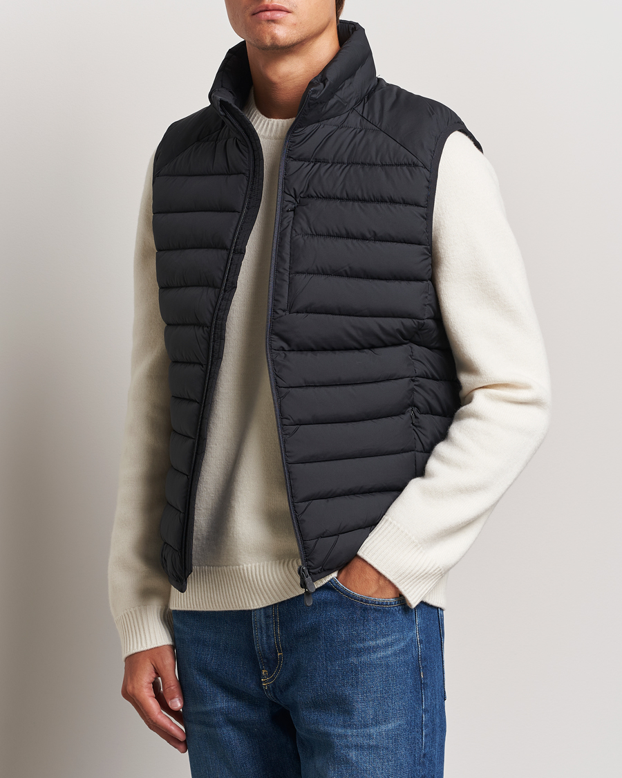 Hombres |  | Save The Duck | Rhus Matt Lightweight Vest Blue Black