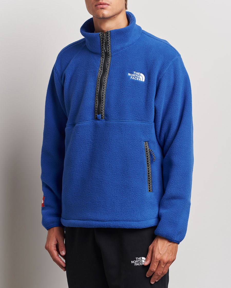 Hombres |  | The North Face | Fleeski 1/4 Zip Pullover Blue