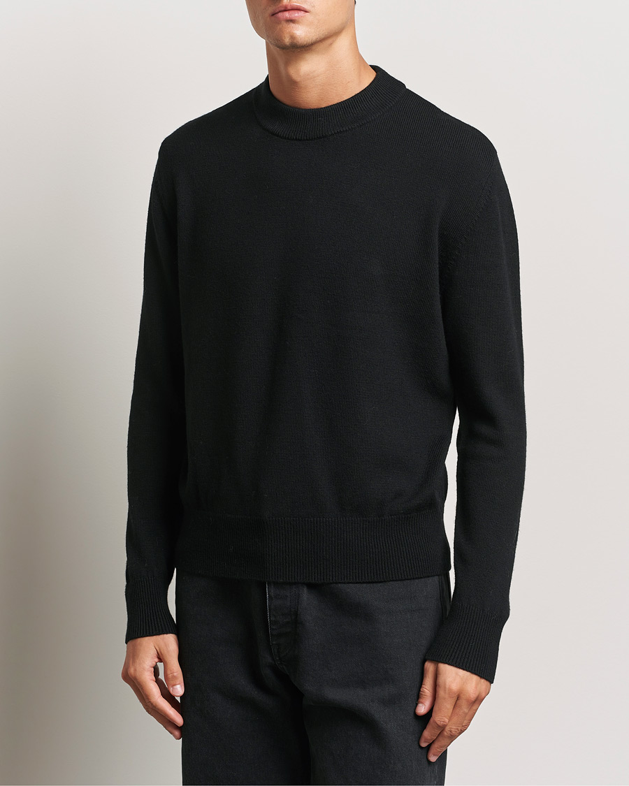 Hombres |  | Sunflower | Moon Merino Crewneck Black