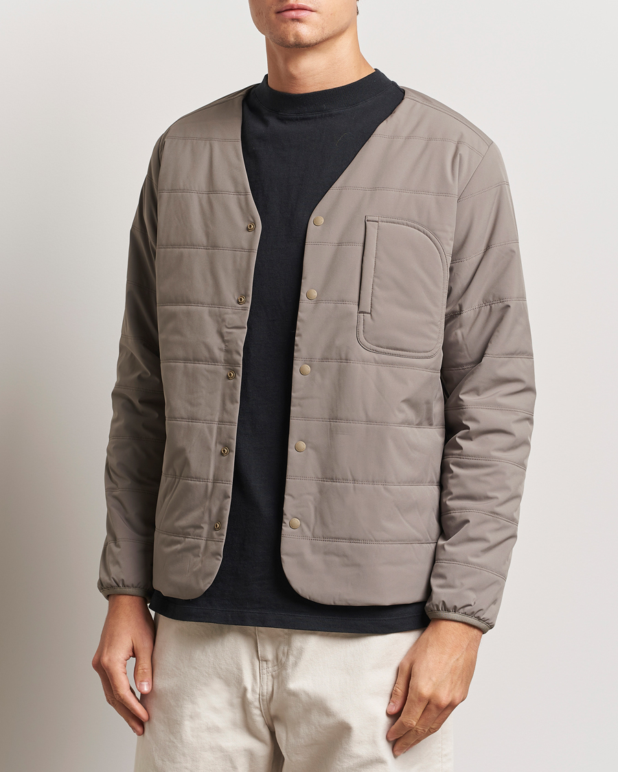 Hombres |  | Snow Peak | Flexible Insulated Cardigan Khaki