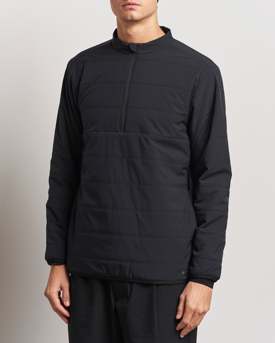 Hombres |  | Snow Peak | Flexible Insulated Half Zip Black