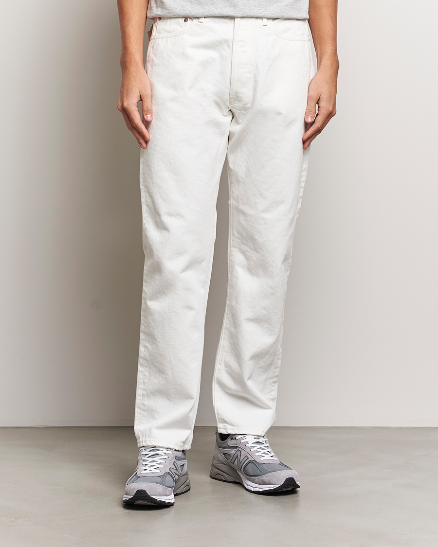 Hombres |  | orSlow | Straight Fit 105 Selvedge Jeans White