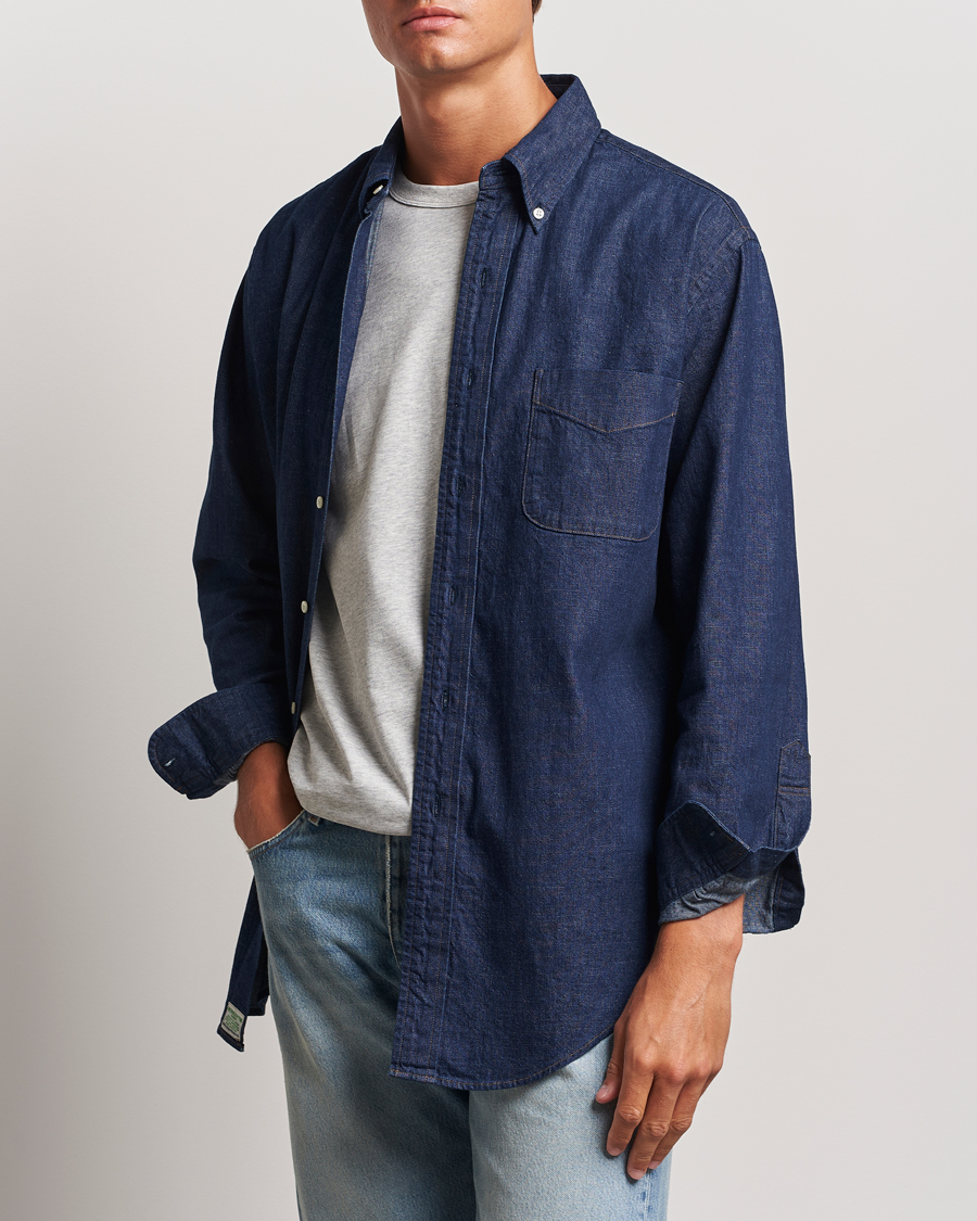 Hombres | orSlow | orSlow | Button Down Shirt One Wash