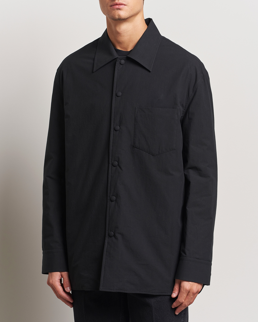 Hombres |  | Lanvin | Padded Overshirt Black