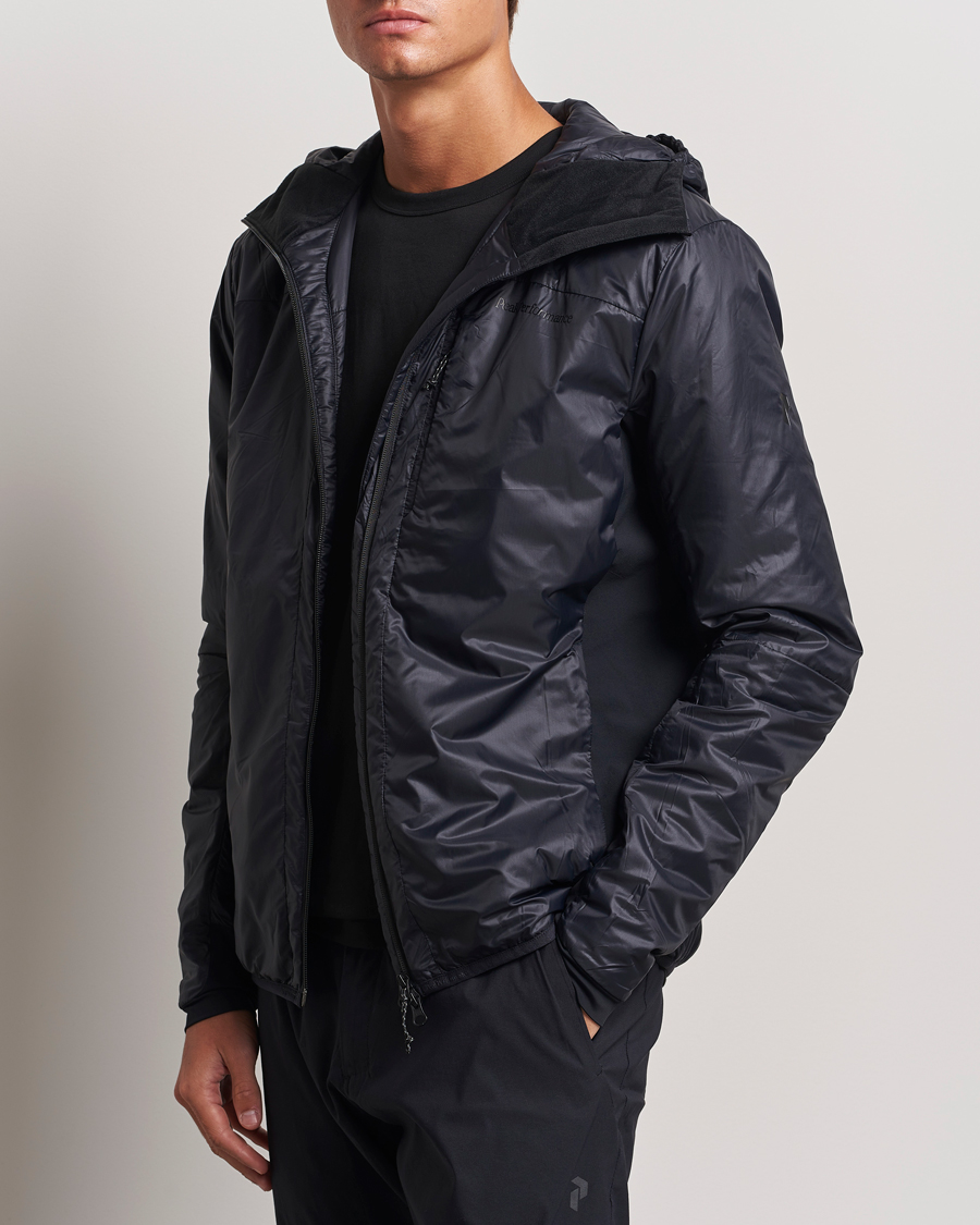 Hombres |  | Peak Performance | Radiance Hood Jacket Black