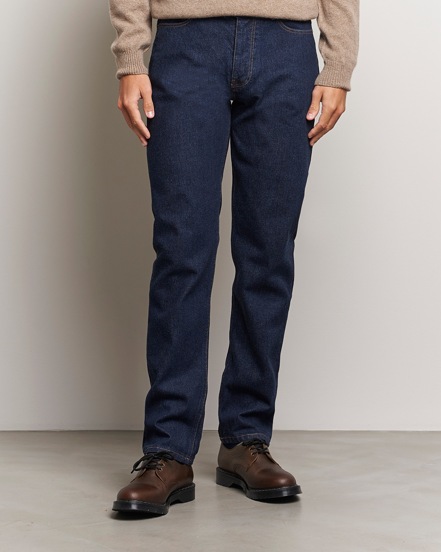 Hombres | Straight leg | Sunspel | Regular Fit Jeans Rinse Wash