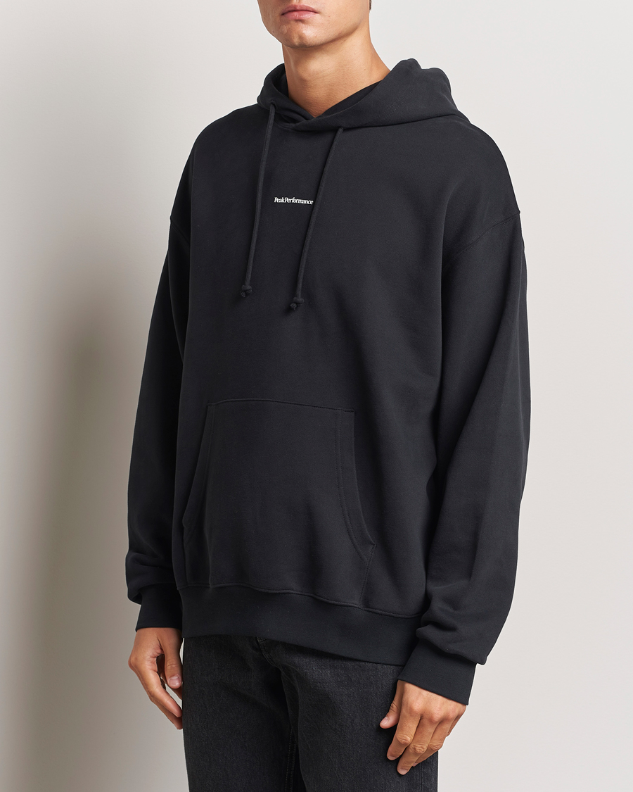 Hombres |  | Peak Performance | Original Terry Hoodie Black